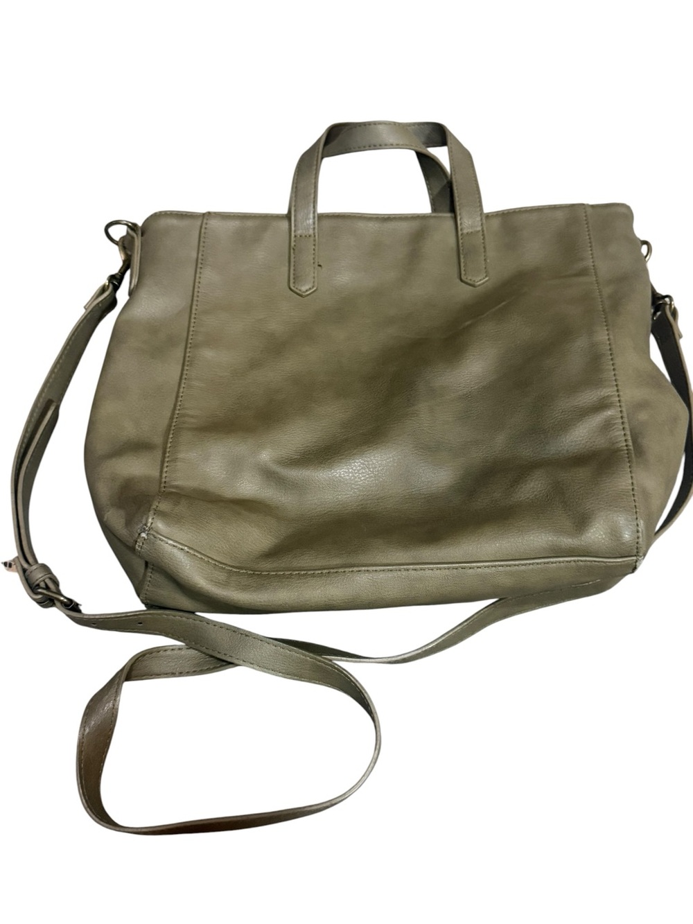 Universal Thread Olive Tote with Removable Crossbody Strap